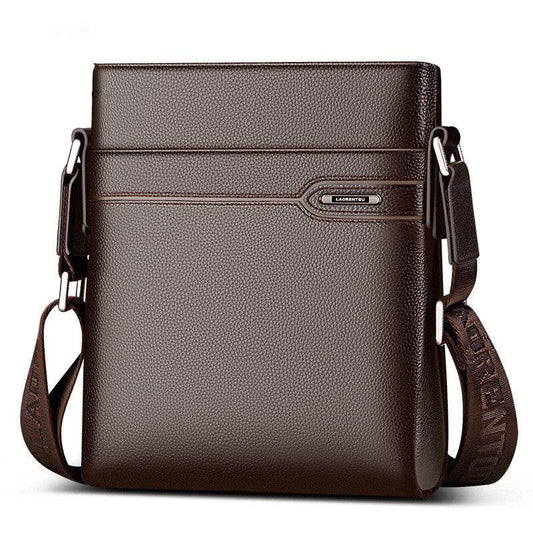 Premium Cowhide Leather Briefcase - Stylish Handbag for Commuters 2025 - Buy Center