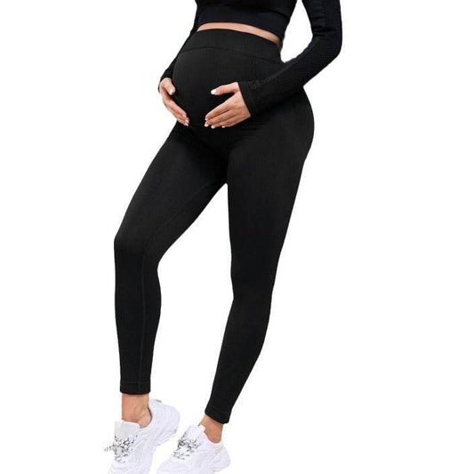 Buycenter Antenatal Yoga Trousers - High Elastic Belly Support, Quick-Drying - Buy Center