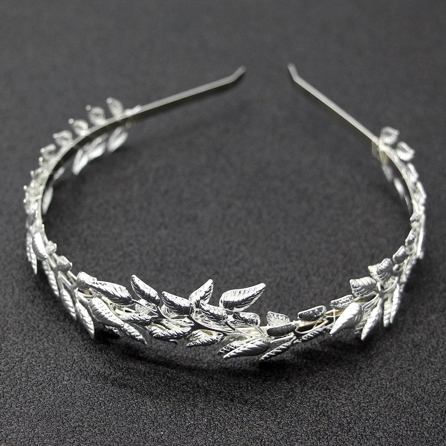 Bridal Golden Leaf Headband - Elegant Alloy Crown for Weddings - Buy Center