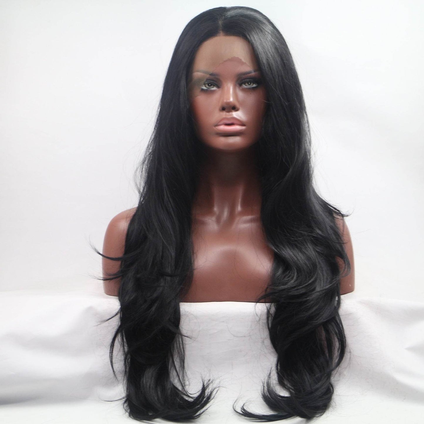 Stunning Long Curly Wig - Natural Look for All Skin Tones, High Quality - Buy Center