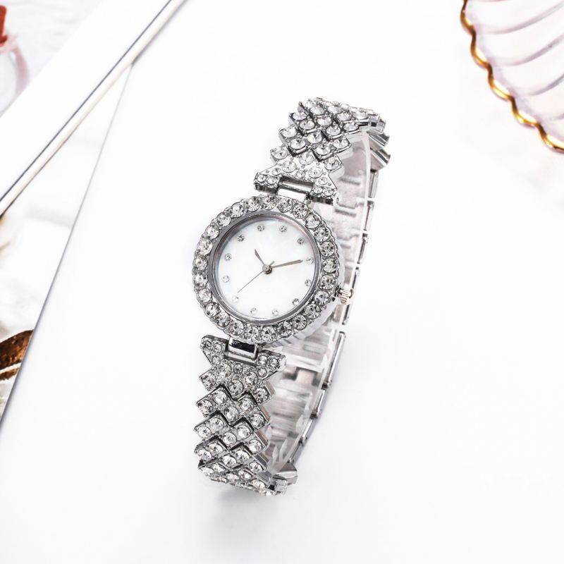 Women's Diamond Quartz Watch - Elegant Alloy Dress Timepiece, Stylish 2025 - Buy Center