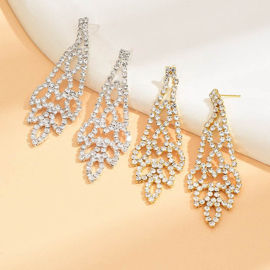 Silver Crystal Stone Necklace Set - Trendy Sun & Moon Jewelry for Women - Buy Center