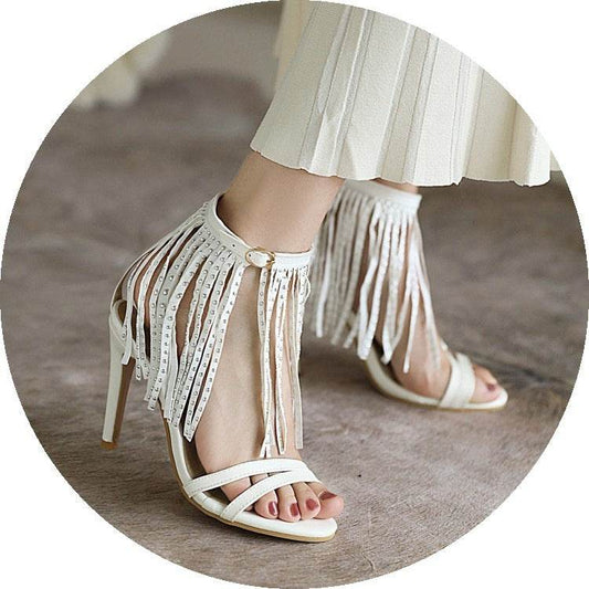 SU High Heels Sandals for Women - Elegant Round Toe in Classic Colors - Buy Center