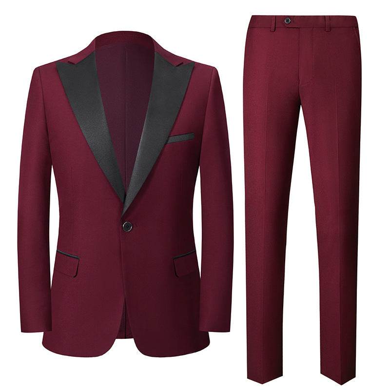 Buycenter Men's Business Suit - Formal Stage Performance Wear, Multiple Sizes - Buy Center