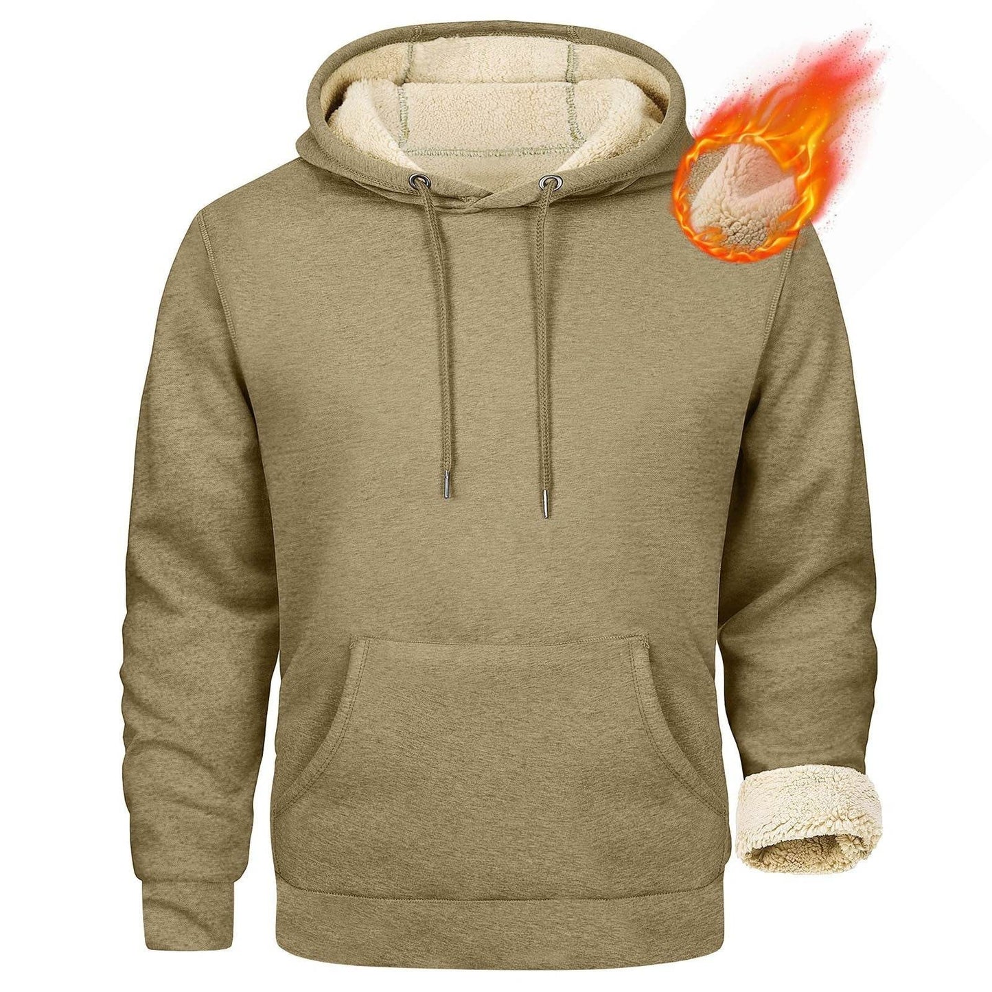 Men's Cashmere Hoodie - Slim Fit Cold Protection for Autumn Style - Buy Center