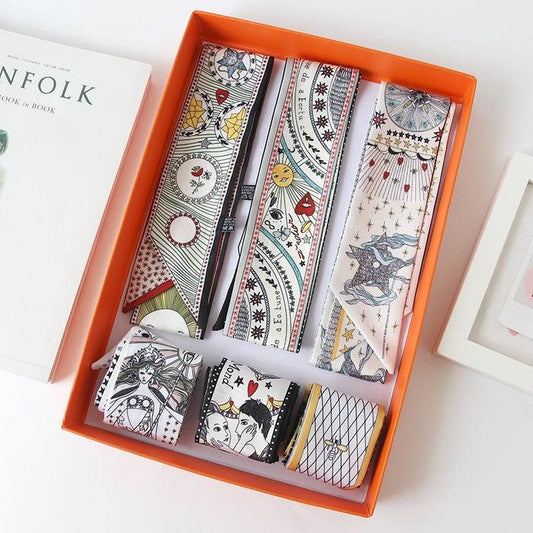 Stylish Narrow Bag Handle Scarves - Trendy Accessories for Men’s Ties - Buy Center