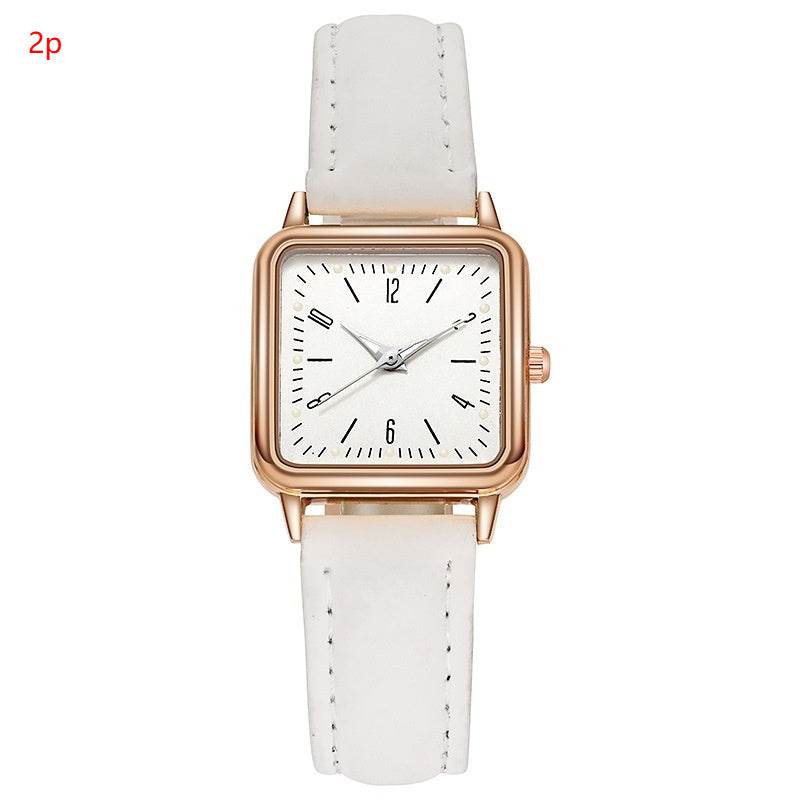 Women's Luminous Small Square Quartz Watch - Stylish Everyday Accessory - Buy Center