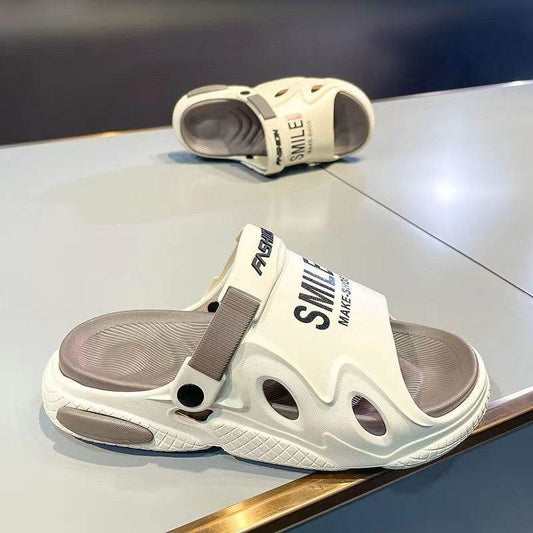 Men's Casual Lightweight Two-Way Sandals - Comfortable Non-Slip Fit - Buy Center