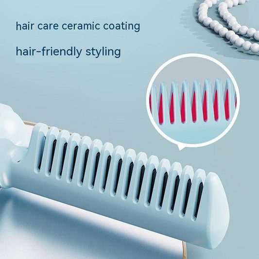 Mini Wireless Straightening Comb - Portable Anion Hair Straightener 2025 - Buy Center