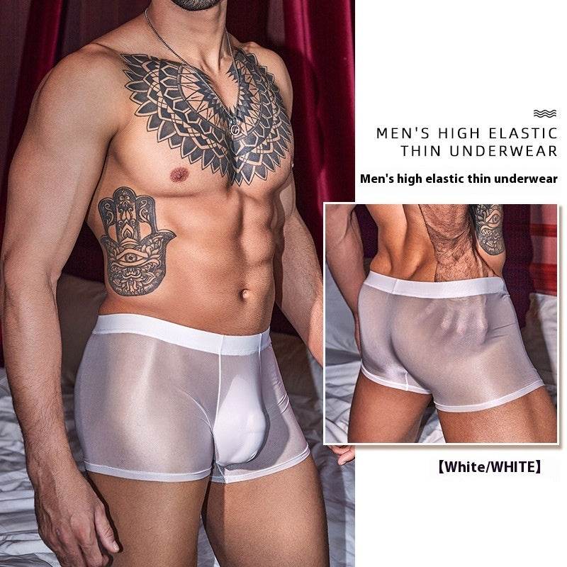 Men's Ultra-Thin Breathable Underwear - Silky Comfort Briefs for Style - Buy Center