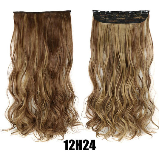 Women's Big Wavy Long Curly Hair Extensions - Fluffy No Trace Design - Buy Center