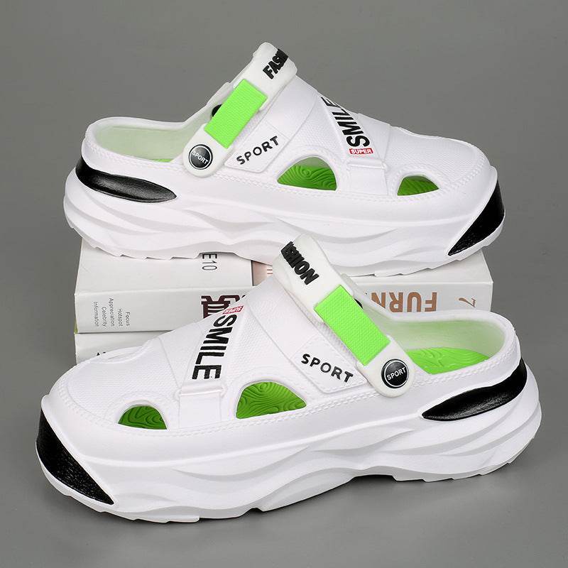 Men's Summer Beach Sandals - Waterproof Non-Slip Platform Slippers - Buy Center