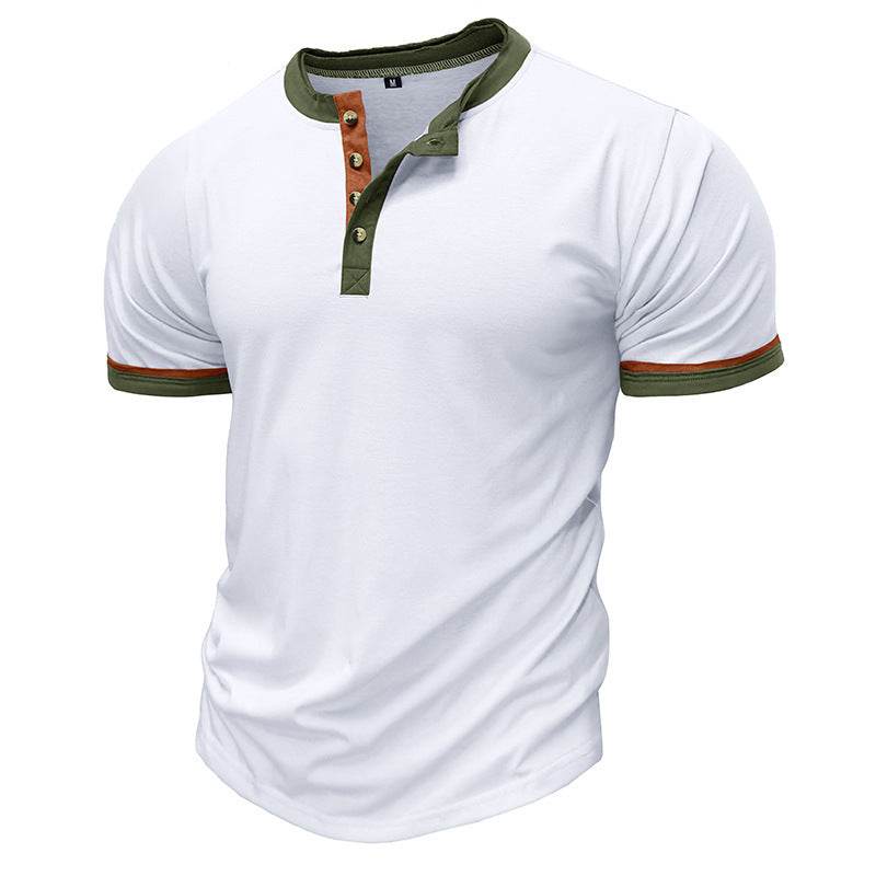European & American Short-Sleeve T-Shirt - Casual Sports Fitness Wear - Buy Center