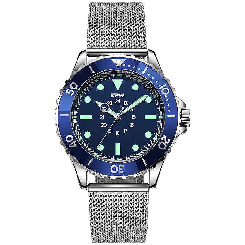 Buy Center Men's Waterproof Quartz Watch - Multi-functional Luminous Design - Buy Center
