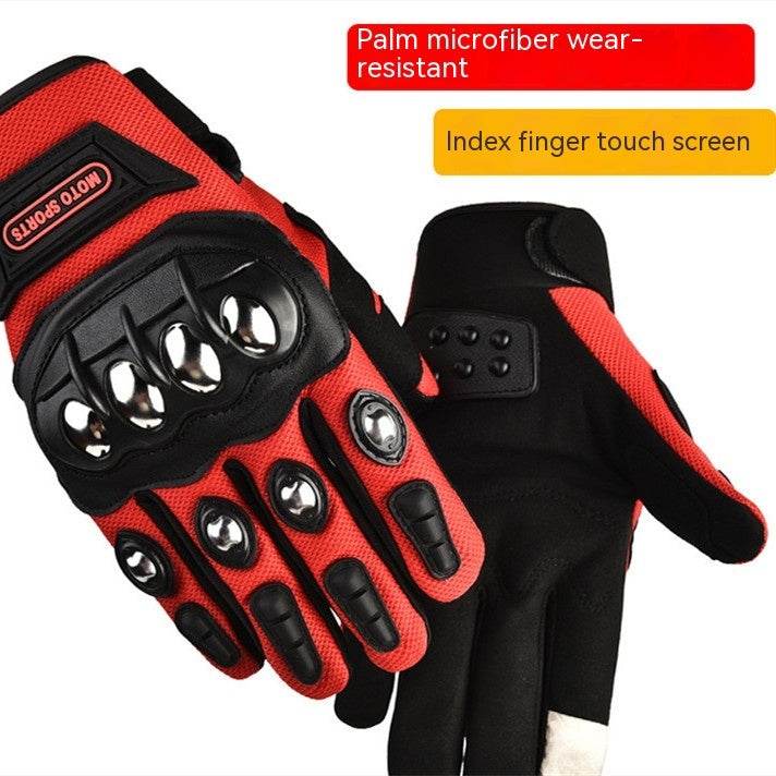 Breathable Non-Slip Riding Gloves - Touch Screen, Long & Half Finger - Buy Center