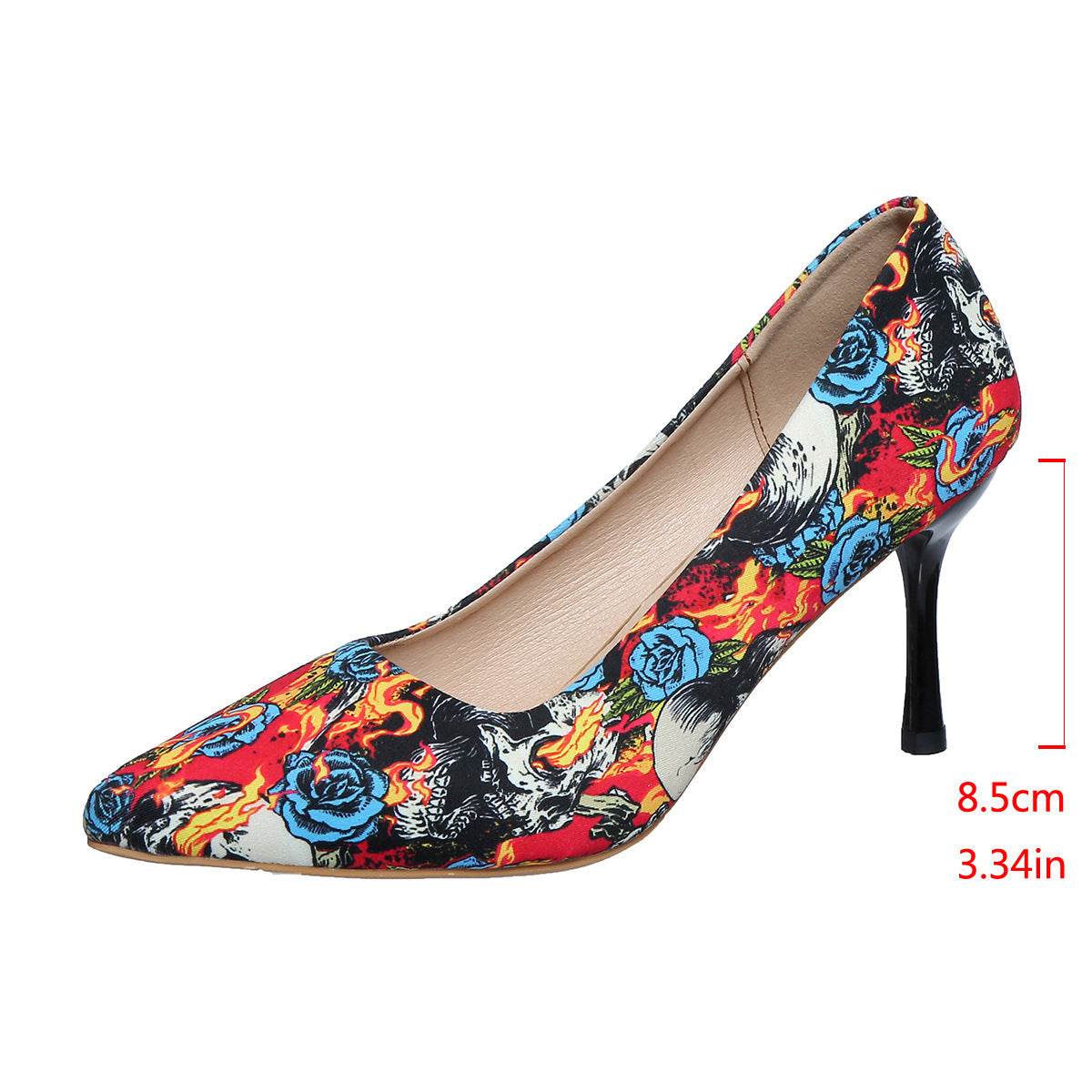 Women's Stiletto Heel Pumps - Trendy Solid Color Fashion Shoes 2025 - Buy Center
