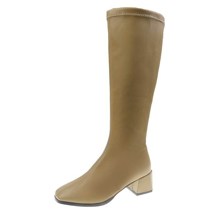 Thinner-Looked High Heel Boots - Stylish Black & Khaki Options for Women - Buy Center