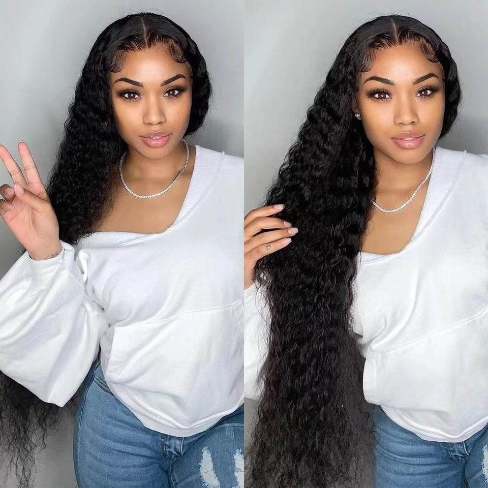 Long Curly Front Lace Wig for Women - Stylish & Versatile Looks 2025 - Buy Center