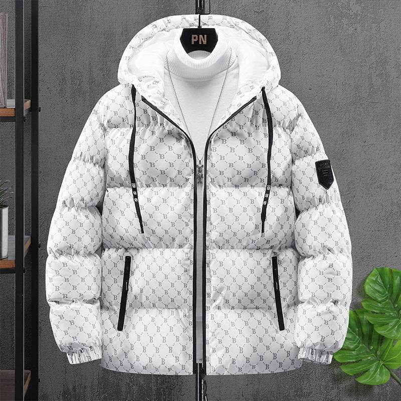 Men's Thickened Cotton-Padded Bread Coat - Stylish Warm Down Jacket - Buy Center