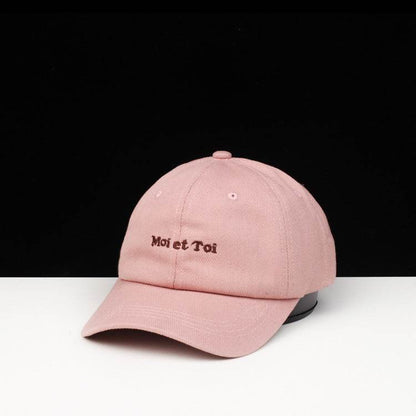 Buycenter Korean Style Embroidered Baseball Cap - Spring/Summer Essential - Buy Center