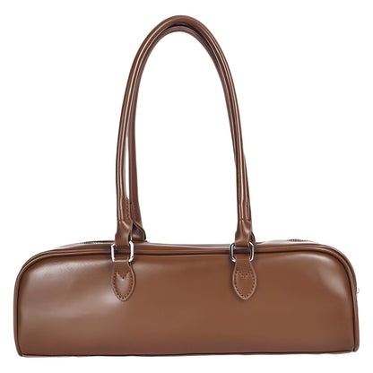 Buycenter Women's High-Grade Soft Leather Baguette Bag - Stylish & Versatile - Buy Center
