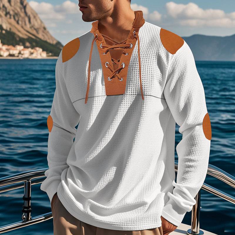 Buycenter Waffle Pullover - Multicolor Long Sleeve Sports Top for All Sizes - Buy Center