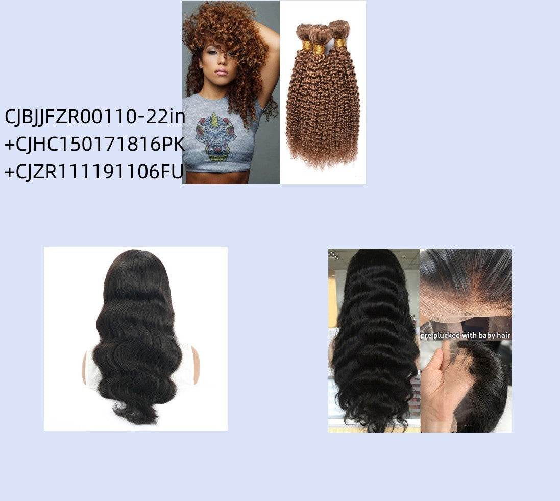 Kinky Curly Wave Human Hair Wig - Medium Length for Natural Look - Buy Center