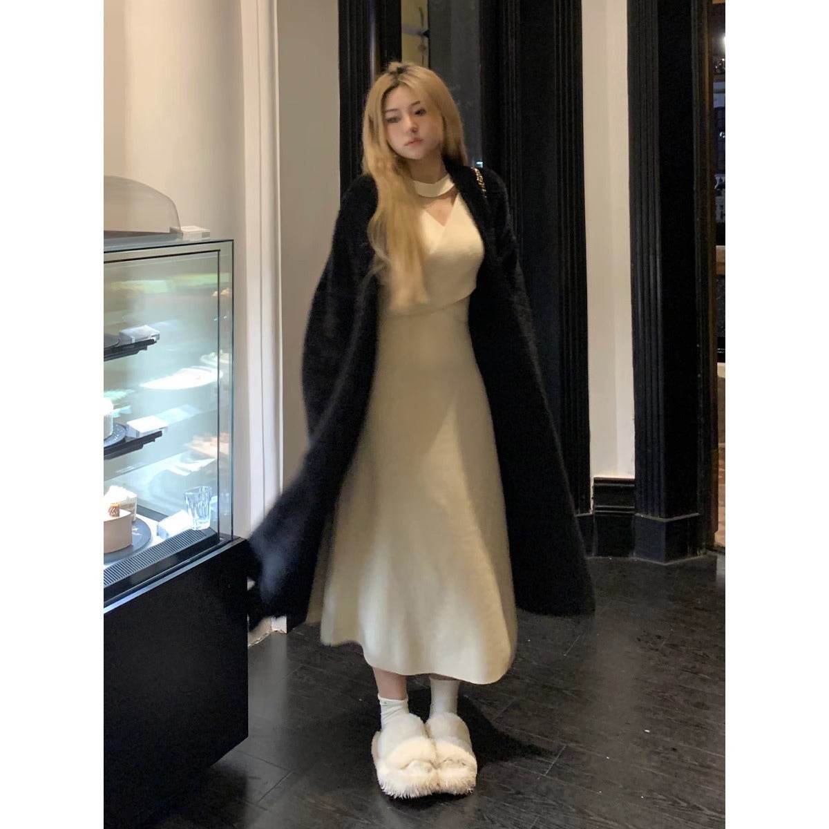 Women's Soft Knitted Cardigan Sweater - Cozy Loose Fit for Autumn - Buy Center