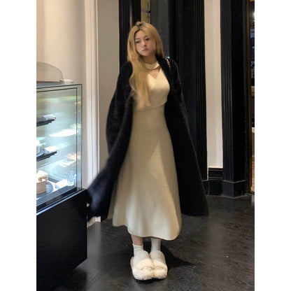 Women's Soft Knitted Cardigan Sweater - Cozy Loose Fit for Autumn - Buy Center