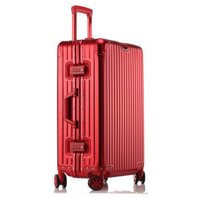 Large Capacity Aluminum Magnesium Trolley Case - Waterproof & Stylish Travel - Buy Center