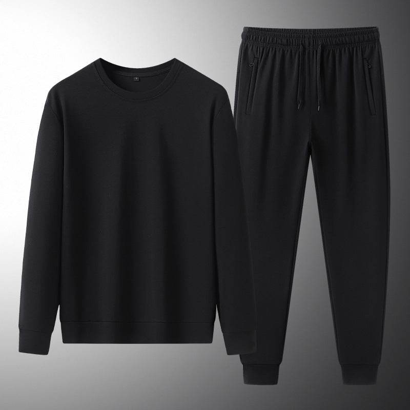 Buycenter Men's Tencel Sports Suit - Spring & Autumn Sweatshirt & Pants - Buy Center