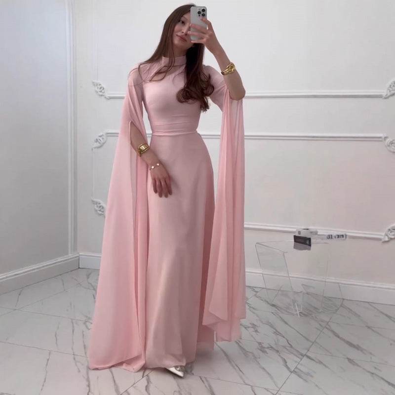 Buycenter Women's Slim Fit Dress - Long Sleeve, Socialite Style, Multiple Colors - Buy Center