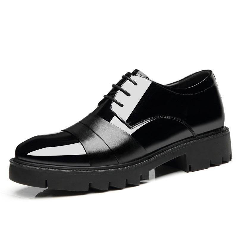 Men's Height Increasing Insole Shoes - 10cm Platform for Business Style - Buy Center