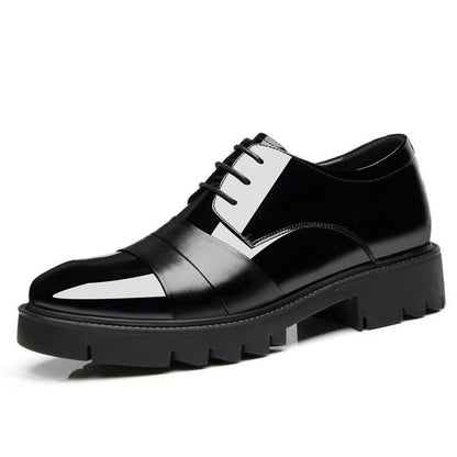 Men's Height Increasing Insole Shoes - 10cm Platform for Business Style - Buy Center