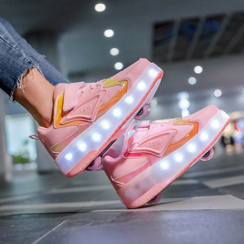Buycenter LED Light Roller Shoes for Kids – Stylish & Comfortable Design - Buy Center
