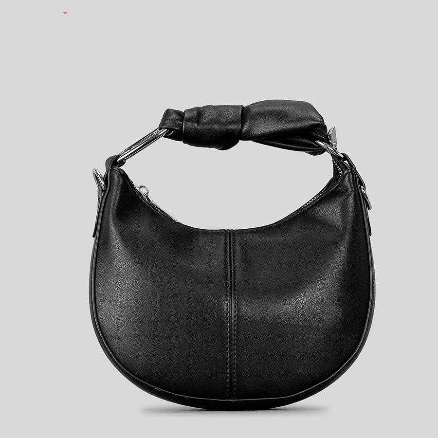 Buycenter Fashionable PU Saddle Bag - Stylish Knotted Handbag for Women - Buy Center
