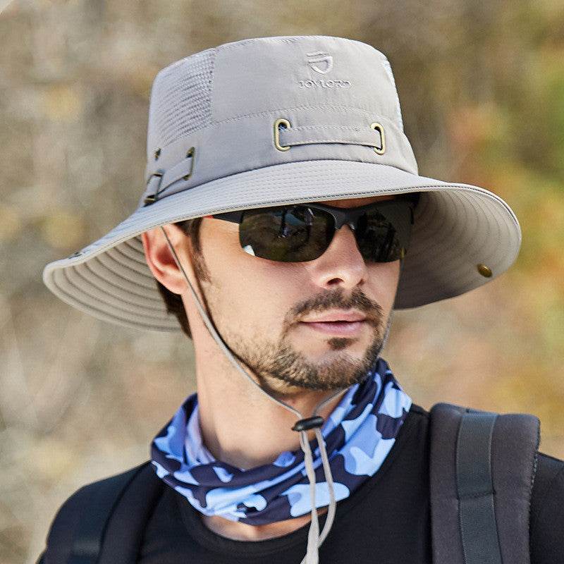 Buycenter Summer Mesh Fishing Hat - Breathable Outdoor Cap for Travel - Buy Center