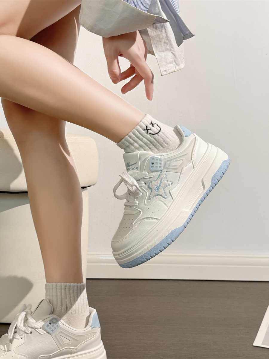 XINGX Women's White Platform Shoes - Stylish Comfort for Everyday Wear - Buy Center