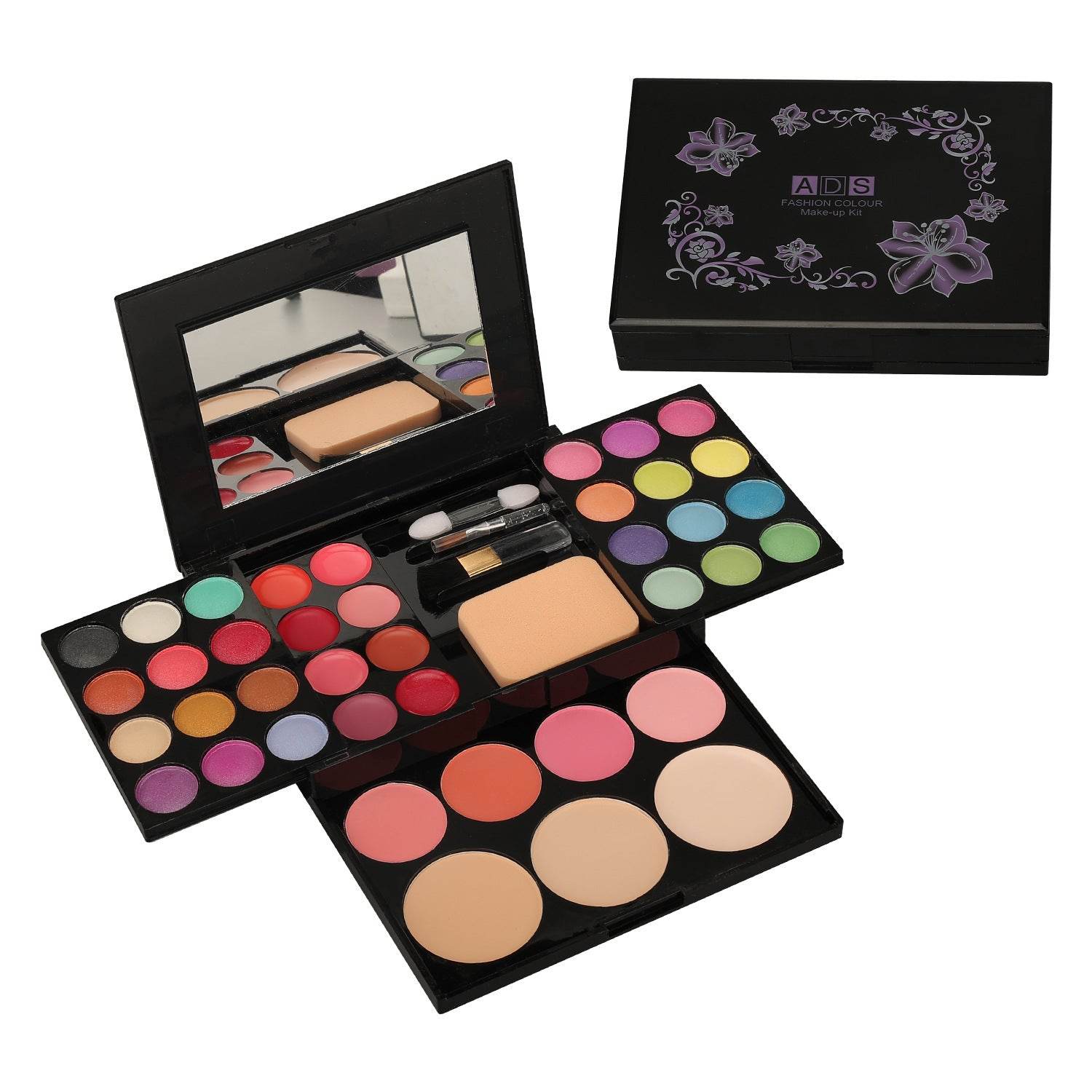 All-in-One Makeup Set for Women - Eyeshadow, Blush & Concealer Kit - Buy Center