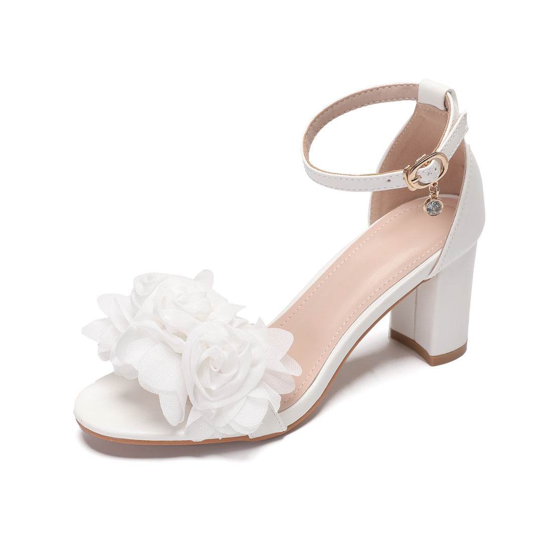 Women's Plus Size Chunky Heel Sandals - Stylish & Comfortable for All-Day Wear - Buy Center