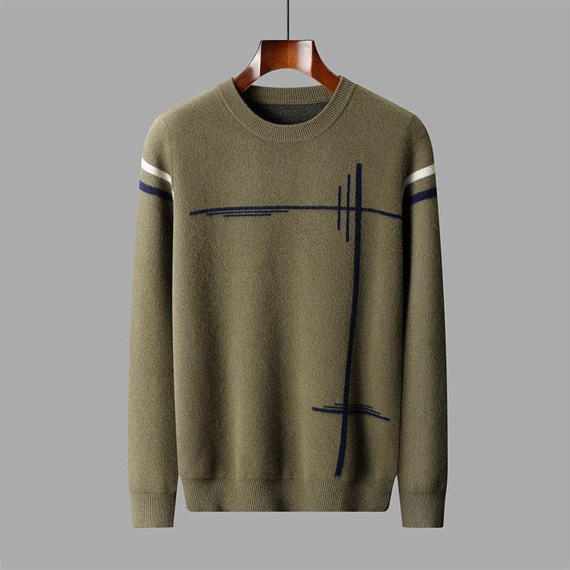 Buycenter Men's Warm Woolen Sweater - Trendy Stylish Leisure Wear 2025 - Buy Center