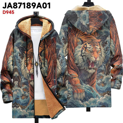 Buycenter Hooded Multi-Color Zipper Coat - Trendy Thickened Blazer 2025 - Buy Center