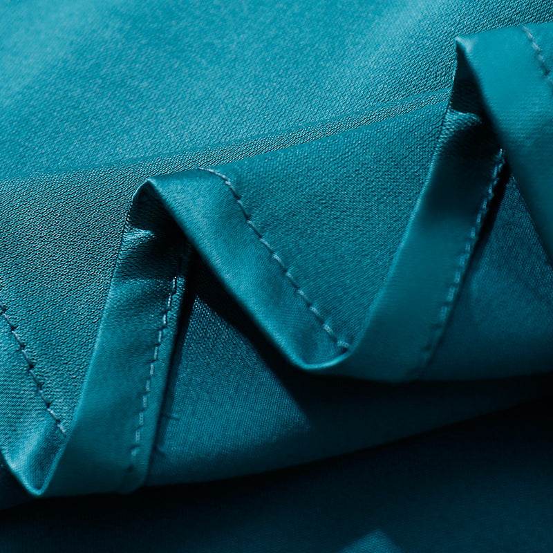 Silky Acetate Satin T-Shirt for Women - Loose Fit, Short Sleeve Style - Buy Center