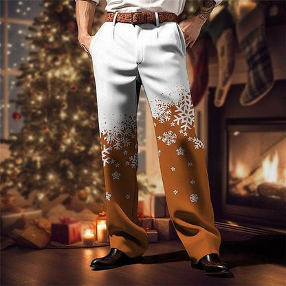 Buycenter Men's 3D Printed Casual Pants - Loose Fit, Multiple Sizes - Buy Center