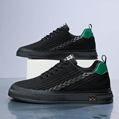 Flying Woven Skate Shoes - Stylish Mesh, Wear-Resistant, Height Increasing - Buy Center