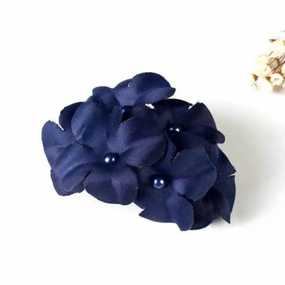Vintage Handmade Flower Hair Accessories - Six Stylish Fabric Pins for Women - Buy Center