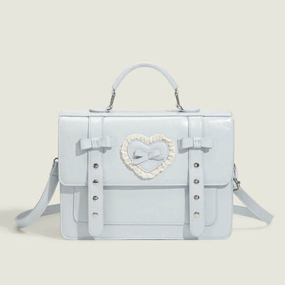 Stylish Women's Preppy Backpack - Durable PU, Clamshell Design 2025 - Buy Center