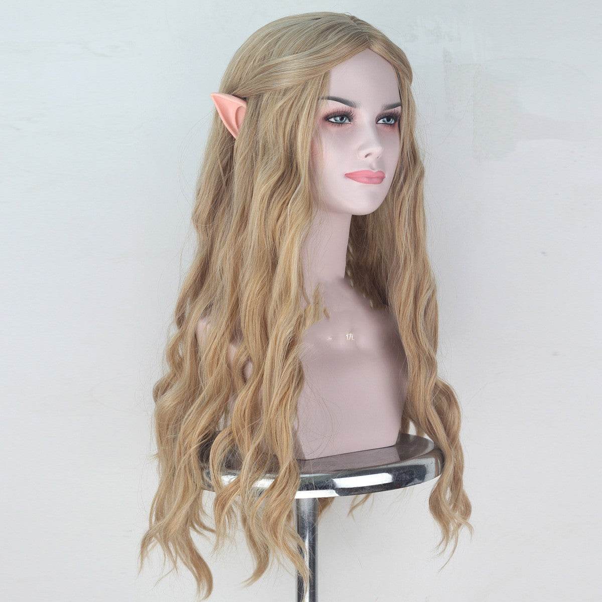 Hobbit Wig Elf Queen Kellantril - Cosplay Wig with Ears for Anime Fans - Buy Center