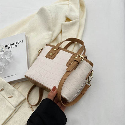 Buycenter Women's Stone Pattern Messenger Bag - Trendy Shoulder Style - Buy Center