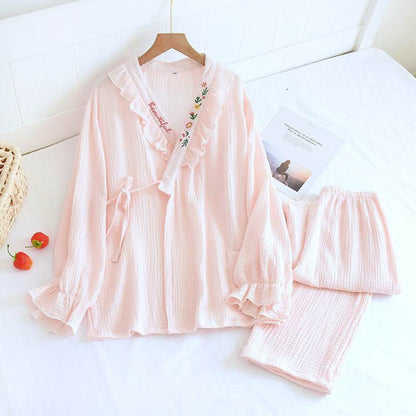 Comfortable All-Cotton Man Pajama Set - Stylish Sleepwear in Cherry Pink - Buy Center